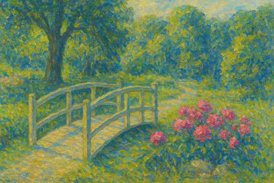 pont du ruisseau fleuri